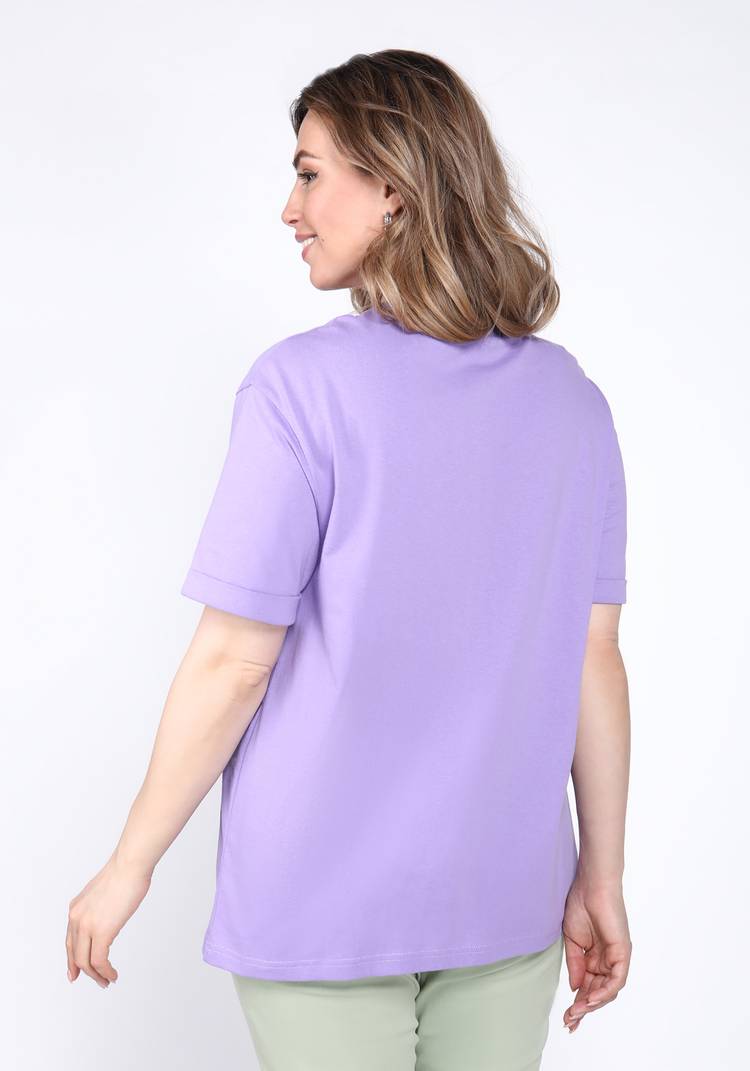 Футболка базовая однотонная шир.  750, рис. 30