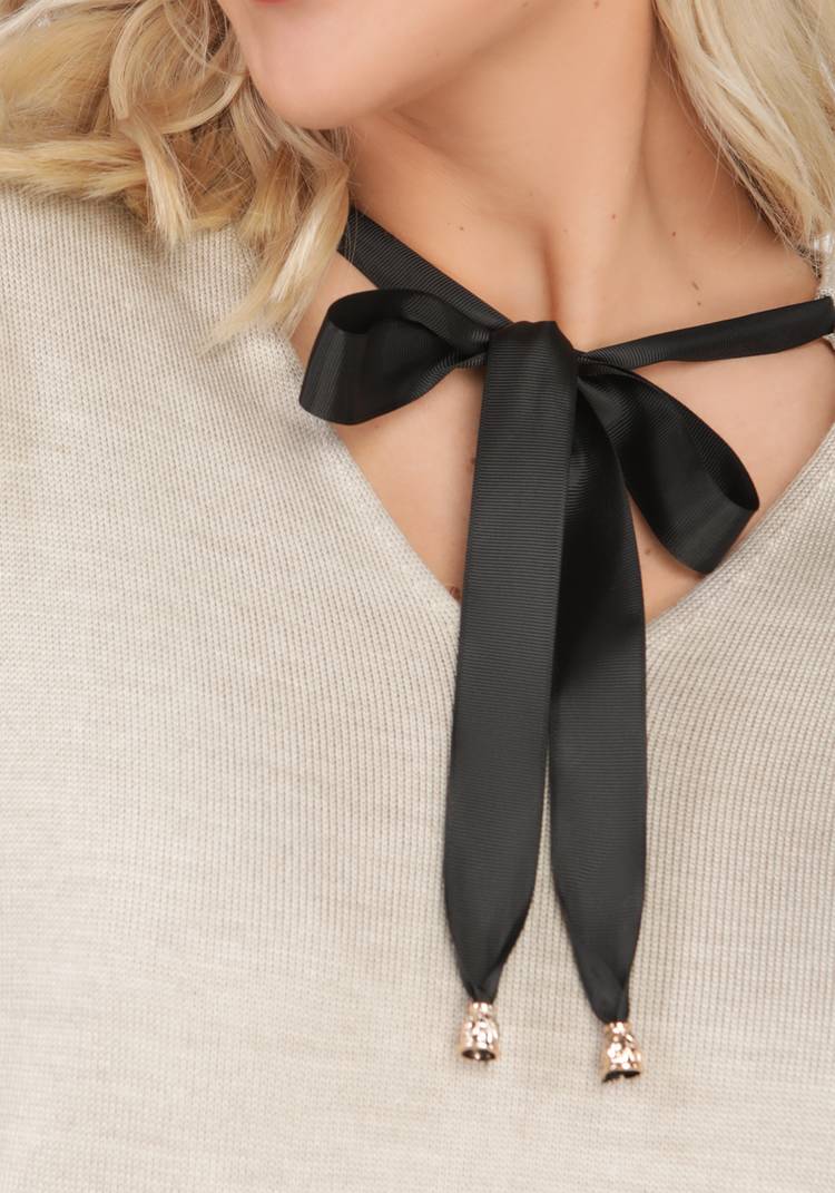 Платье прямого силуэта с атласным бантом шир.  750, рис. 4