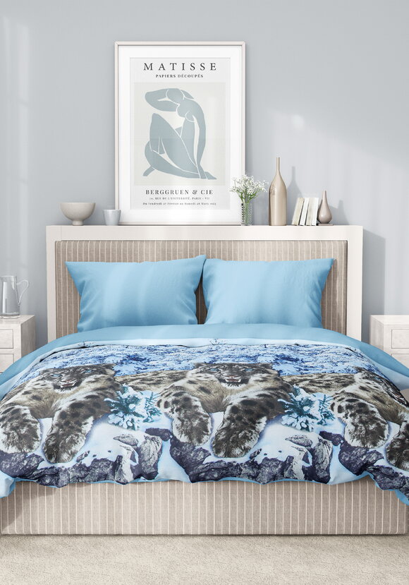 КПБ бязь Снежный барс шир.  580, рис. 2