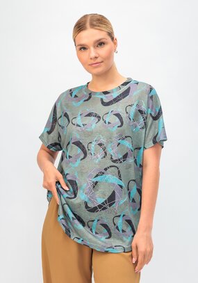 Футболка со стразами Фиби