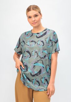 Футболка со стразами Фиби