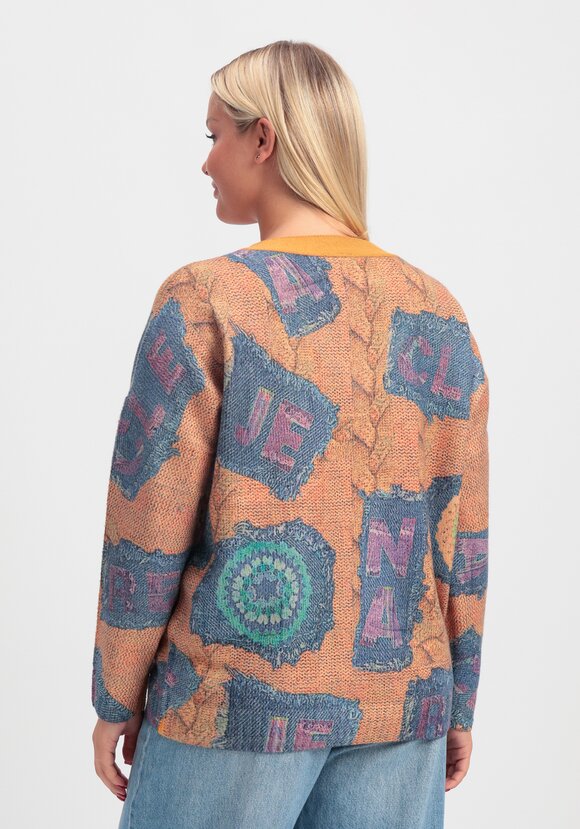 Кардиган на пуговицах Вивьен шир.  580, рис. 14