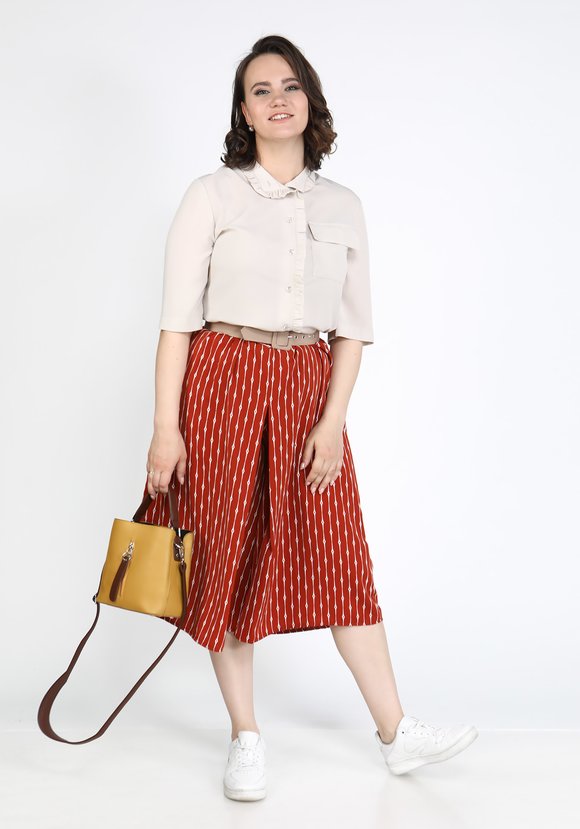 Блуза с карманом Инга шир.  580, рис. 4