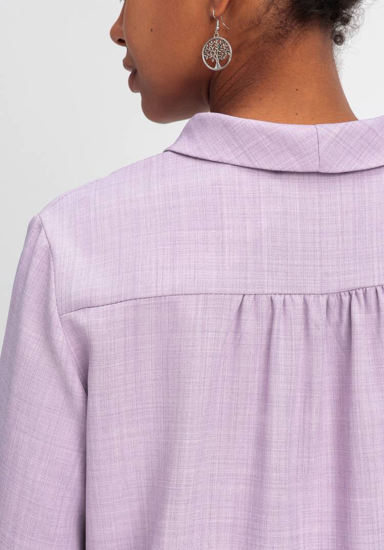 Блуза с шалевым воротом шир.  750, рис. 22