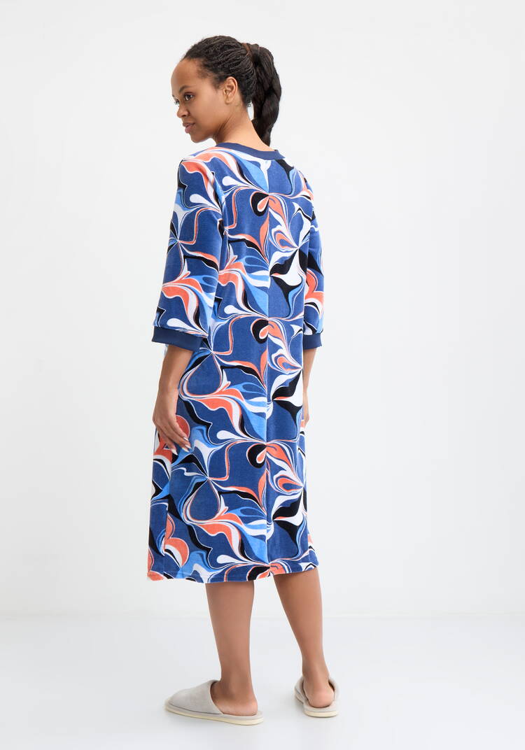 Халат велюровый Эстер шир.  750, рис. 8