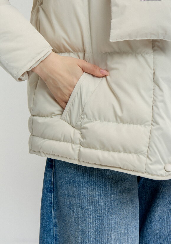 Куртка со съемным воротником шир.  580, рис. 8