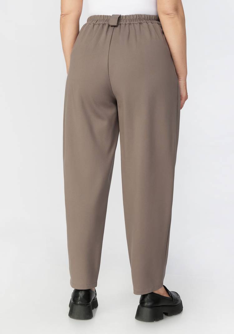 Брюки женские бананы свободного кроя шир.  750, рис. 7