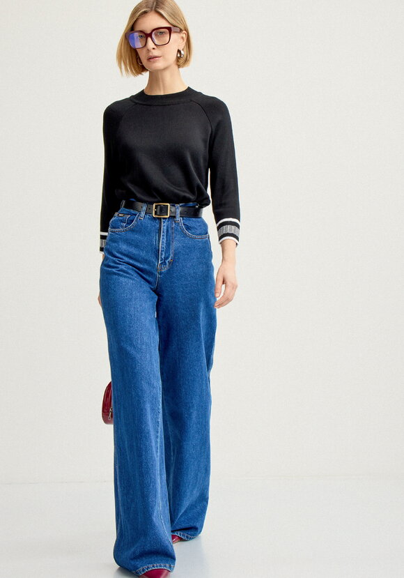 Джемпер с рукавом реглан до локтя шир.  580, рис. 23