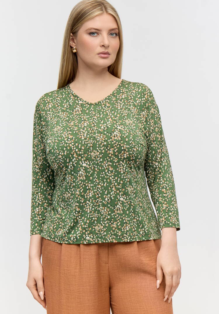 Блуза Предрассветный туман шир.  750, рис. 13