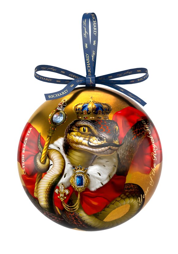 Чай-новогодняя игрушка Год змеи, 3 шт. шир.  580, рис. 2