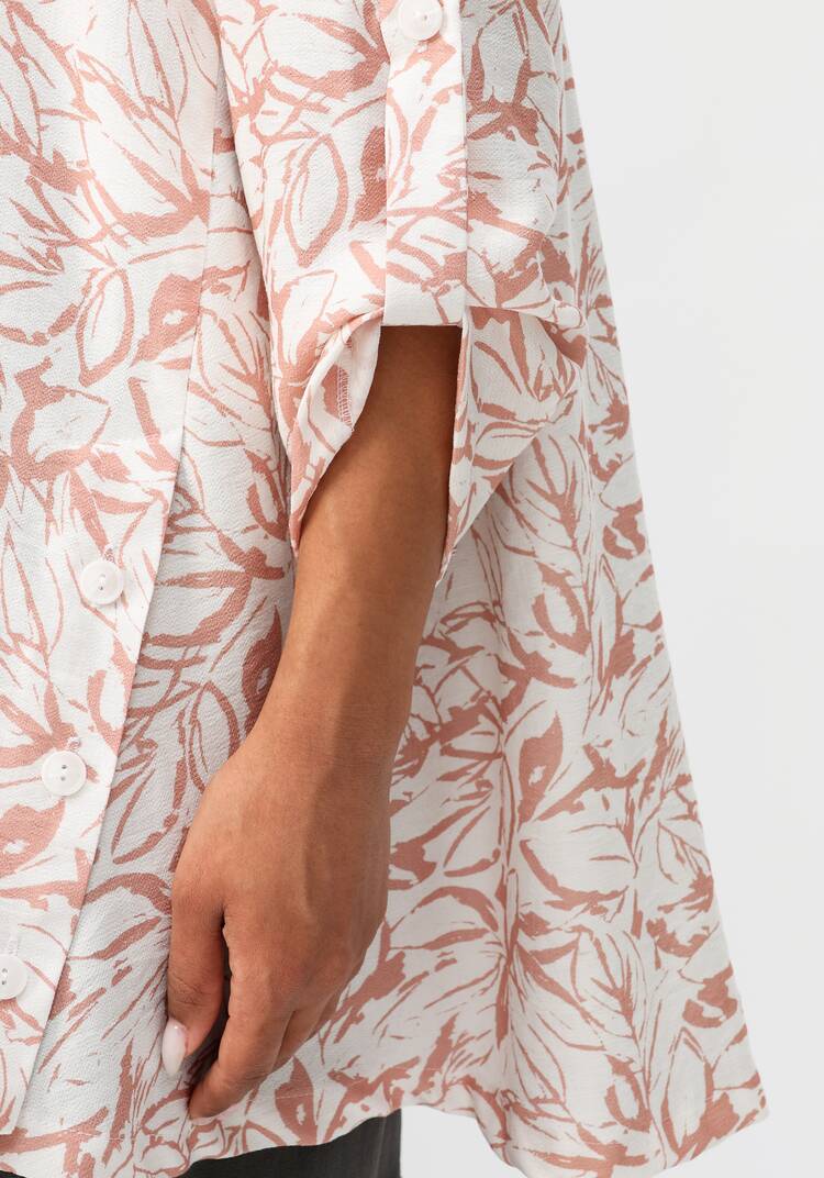 Туника А-силуэта свободного кроя шир.  750, рис. 6