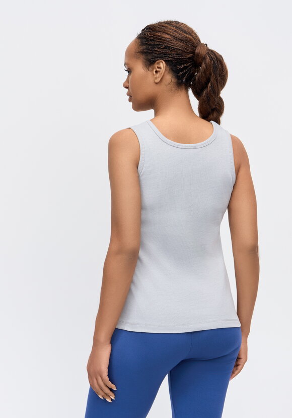 Майка из хлопка с кружевным шитьем шир.  580, рис. 3