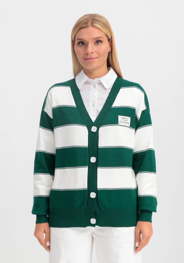 Кардиган в полоску Татьяна шир.  750, рис. 16