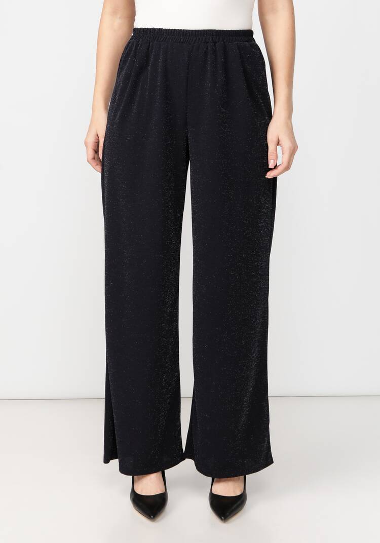 Брюки свободного кроя с метанитью шир.  750, рис. 4