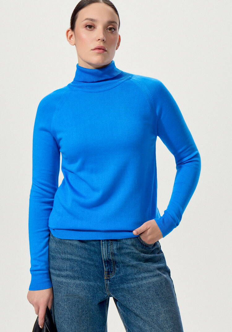 Джемпер с высоким воротником шир.  750, рис. 36