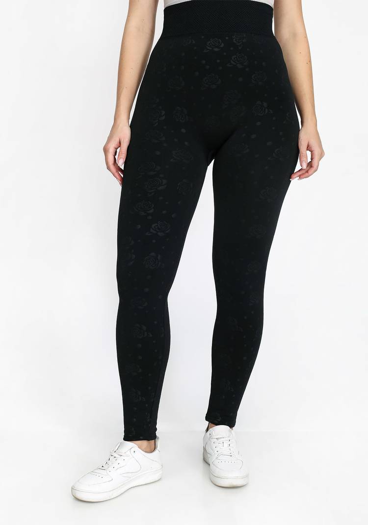 Леггинсы на высокой посадке с узором шир.  750, рис. 4