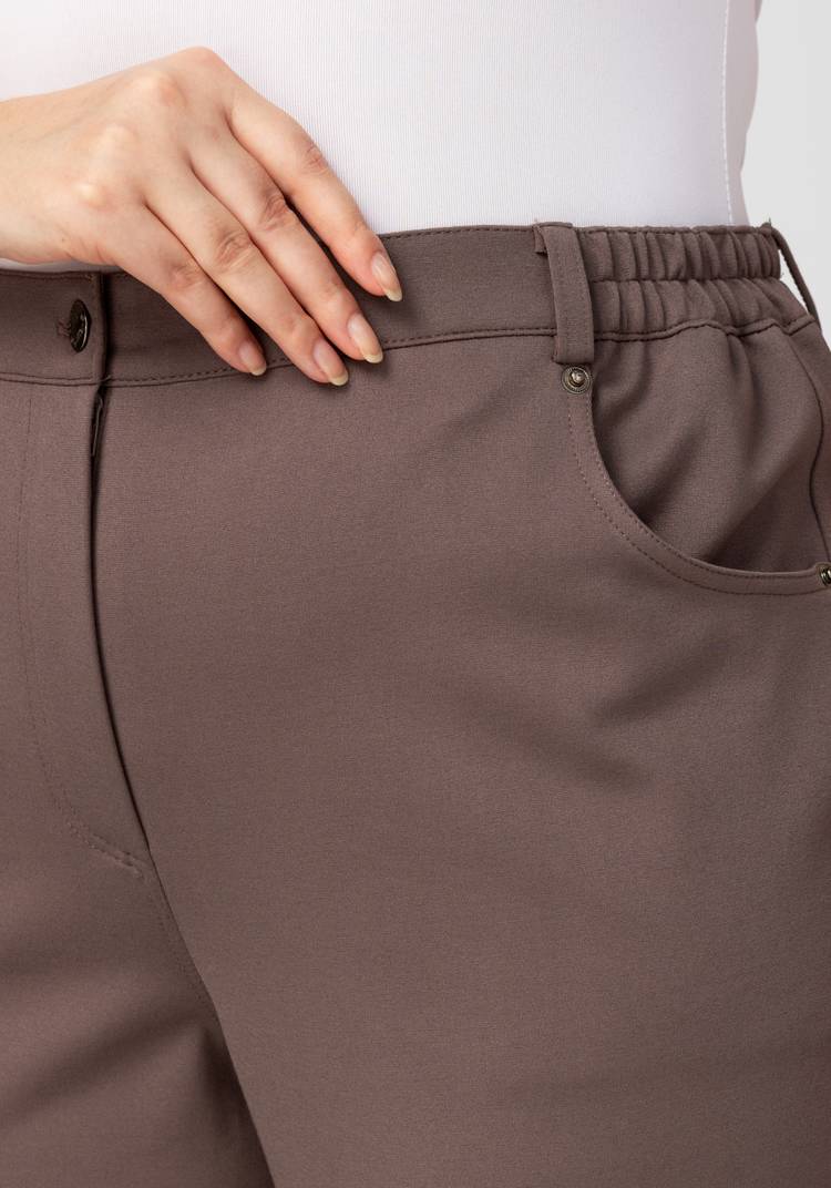 Брюки из плотного трикотажа шир.  750, рис. 12