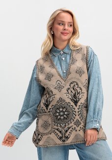 Жилет из шерсти Ласковое тепло