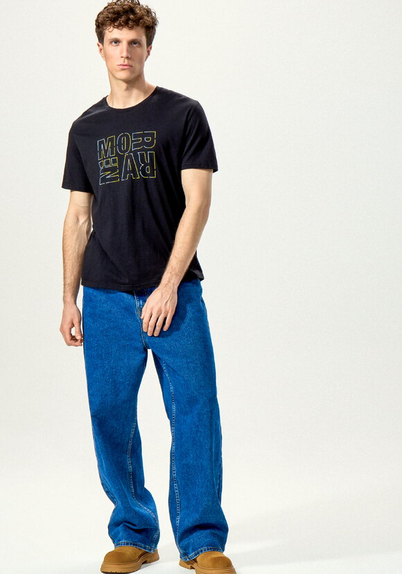 Комплект футболок с лаконичным принтом, 2 шт. шир.  580, рис. 55