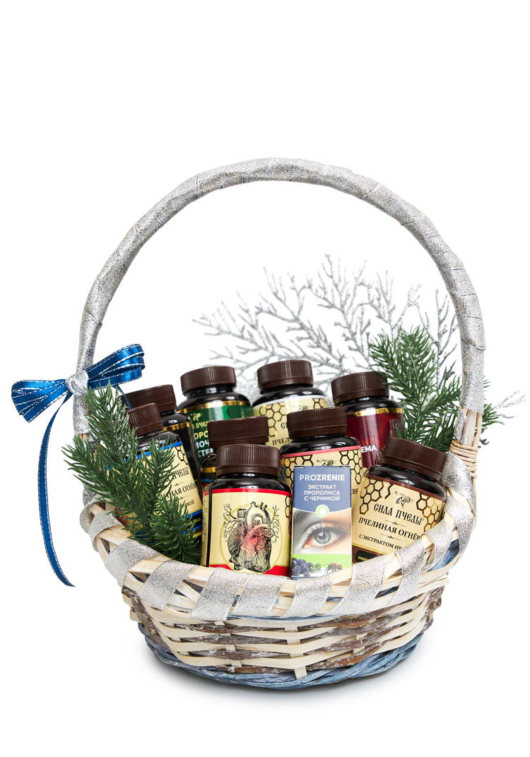 Весенняя подарочная корзина Сила пчелы шир.  750, рис. 2