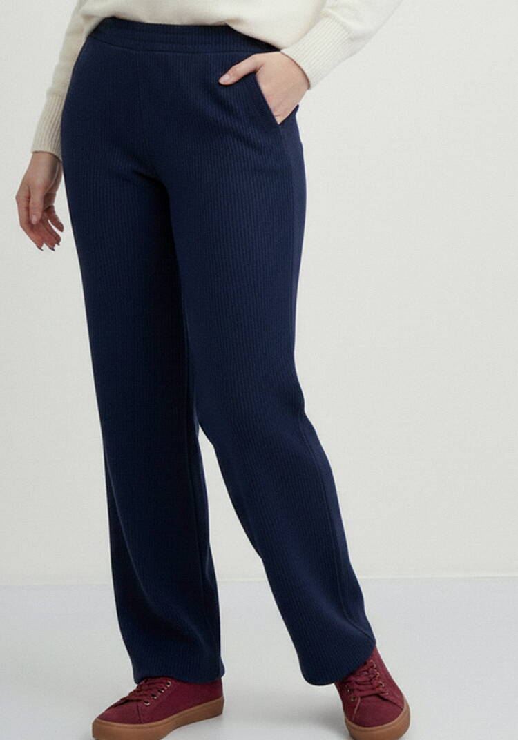 Брюки из микровельвета с начёсом шир.  750, рис. 10