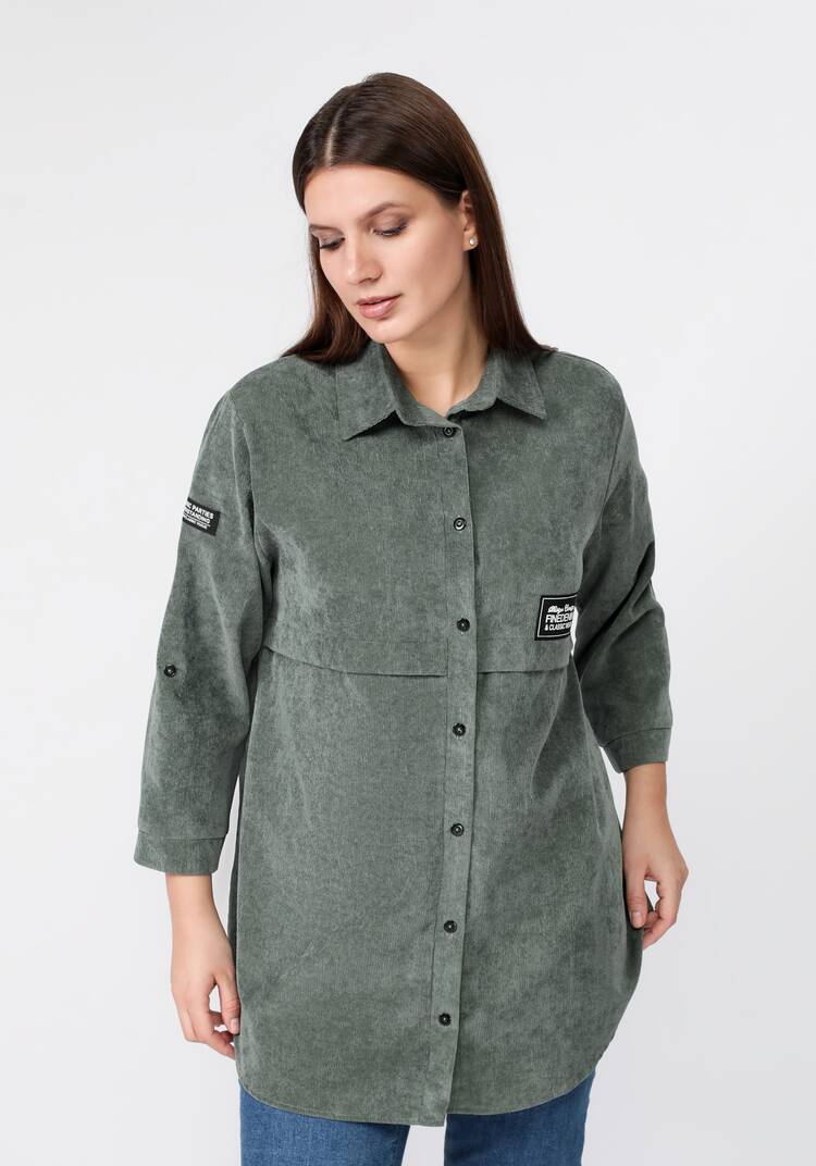 Рубашка вельветовая Гарсия шир.  750, рис. 32