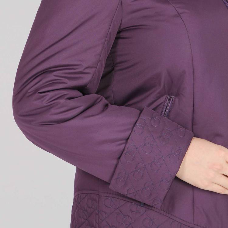 Куртка удлиненная со стеганными элементами шир.  750, рис. 19