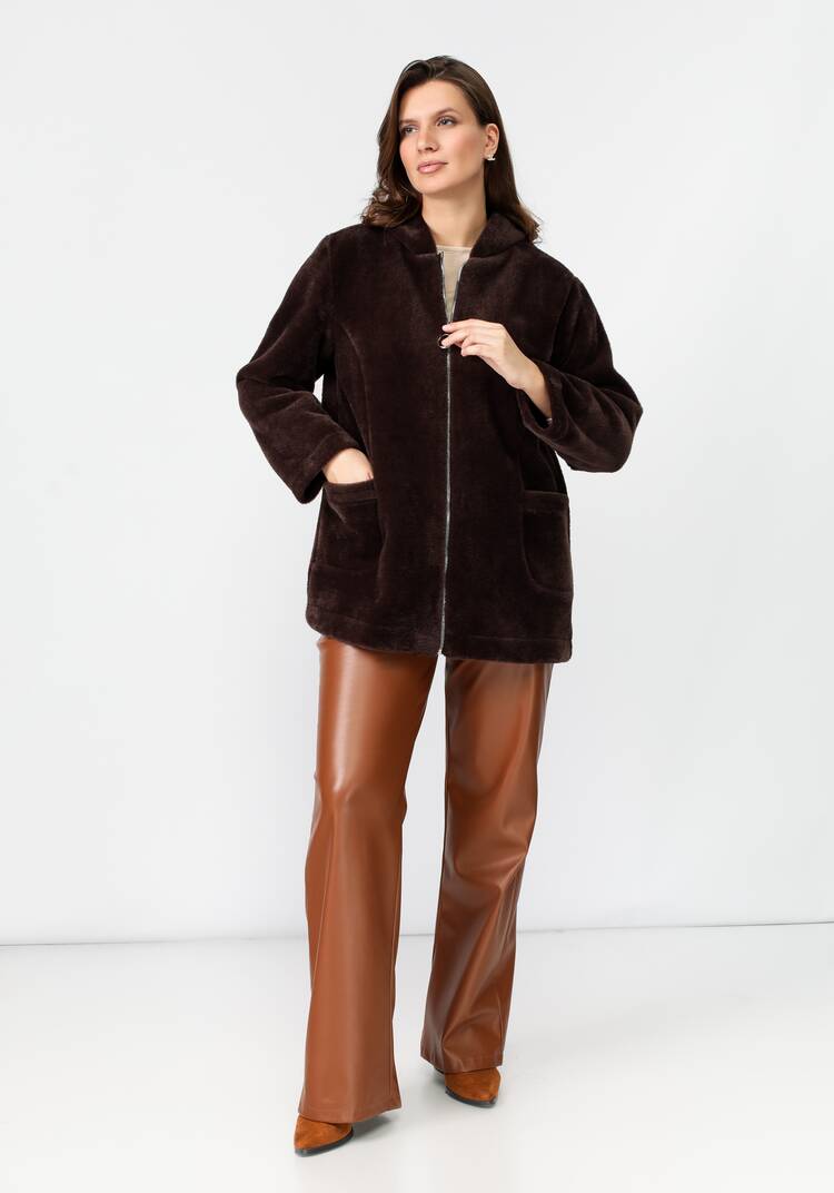 Толстовка плюшевая на молнии с капюшоном шир.  750, рис. 9