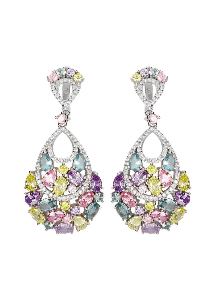 Серебряные серьгиВальс шир.  750, рис. 3