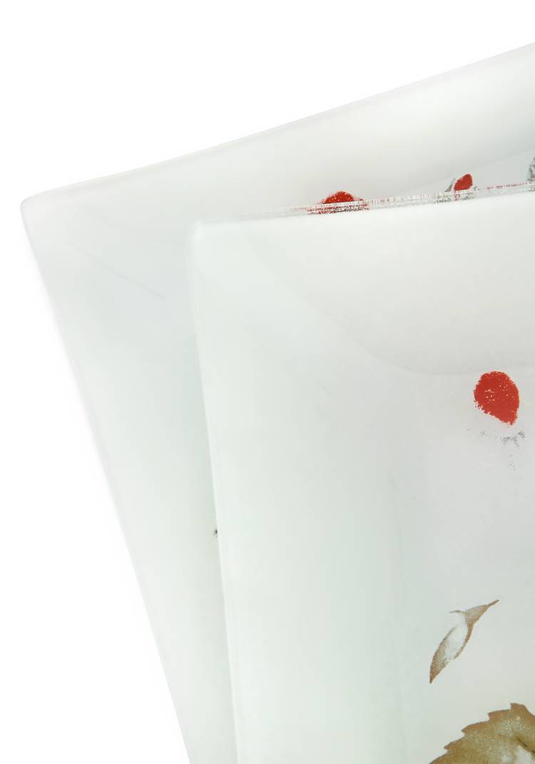 Набор из 7-ми предметов: 6 тарелок и блюдо. шир.  750, рис. 12