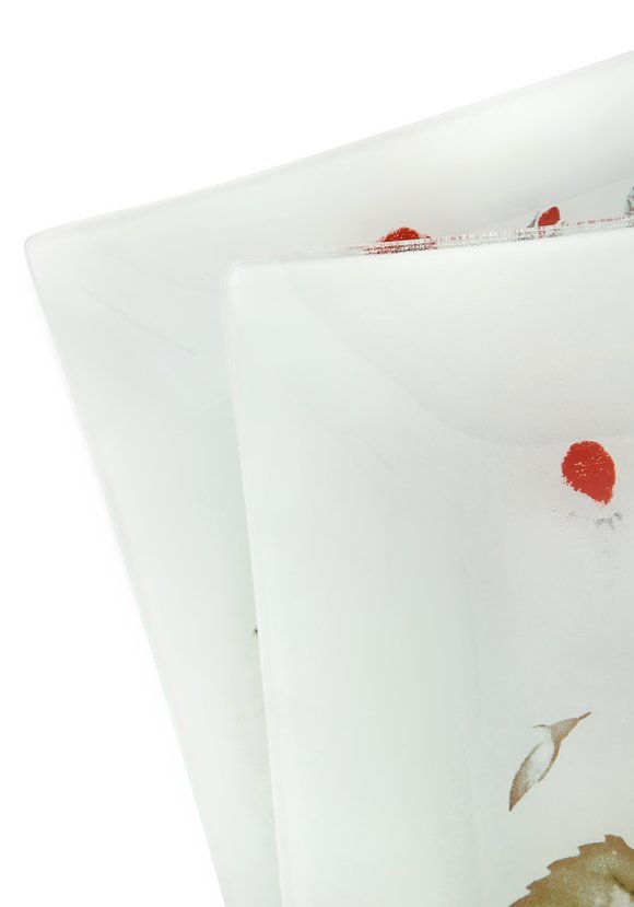 Набор из 7-ми предметов: 6 тарелок и блюдо. шир.  580, рис. 12