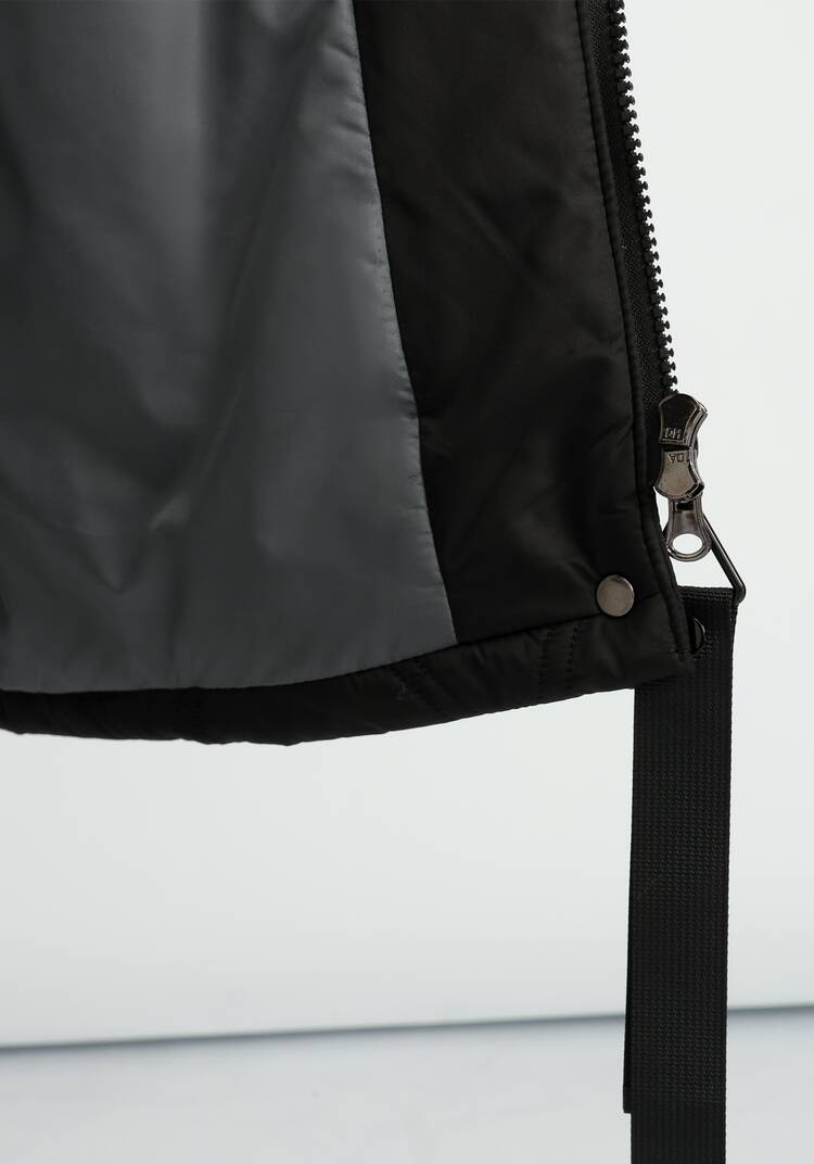 Удлиненное пальто с капюшоном шир.  750, рис. 7