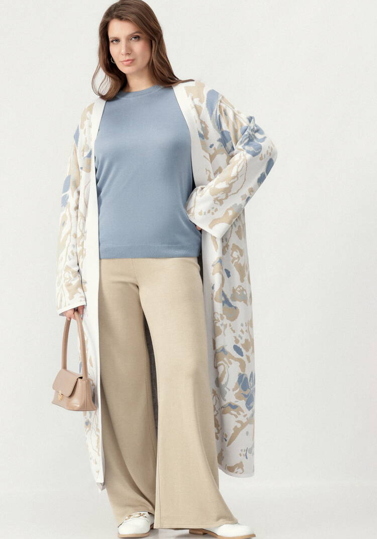 Джемпер с рукавами 3/4 шир.  750, рис. 36