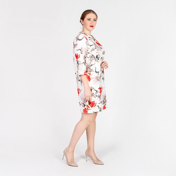 Платье-миди со свободными рукавами шир.  580, рис. 9