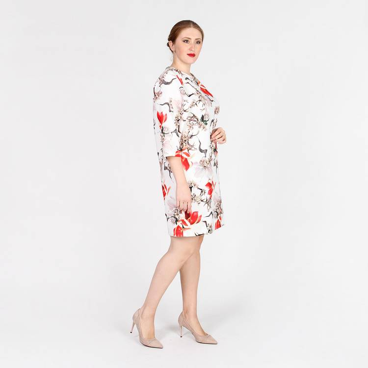 Платье-миди со свободными рукавами шир.  750, рис. 9