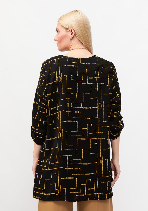 Туника с геометрическим дизайном Марта шир.  580, рис. 9