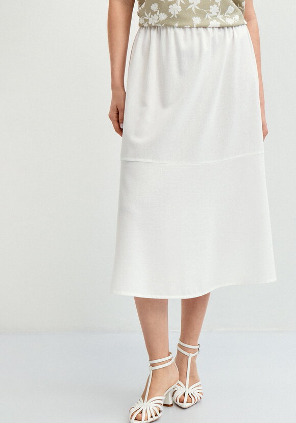 Юбка-годе изо льна шир.  580, рис. 14