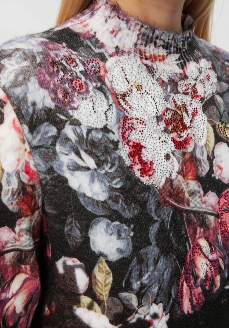 Водолазка Цветочная сказка шир.  750, рис. 6