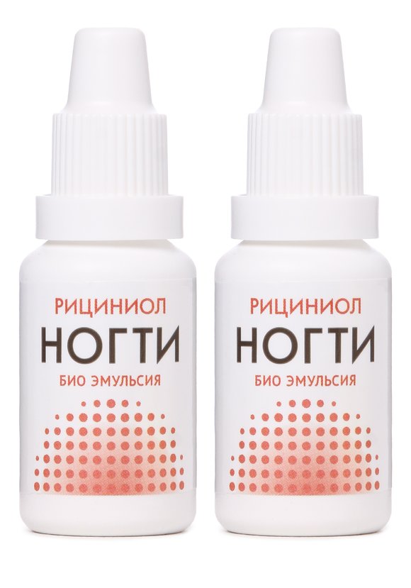 Эмульсия Рициниол Ногти, 2 шт. шир.  580, рис. 1