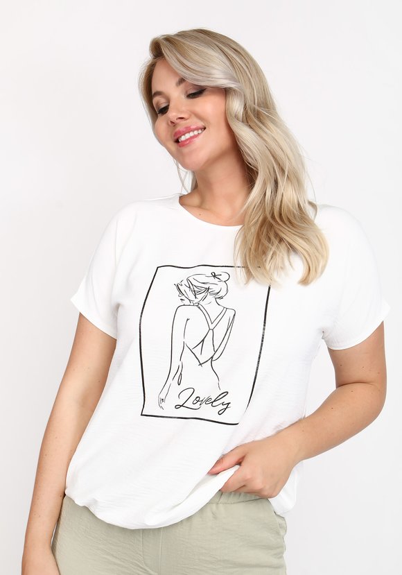 Блуза Романтическая поездка шир.  580, рис. 16