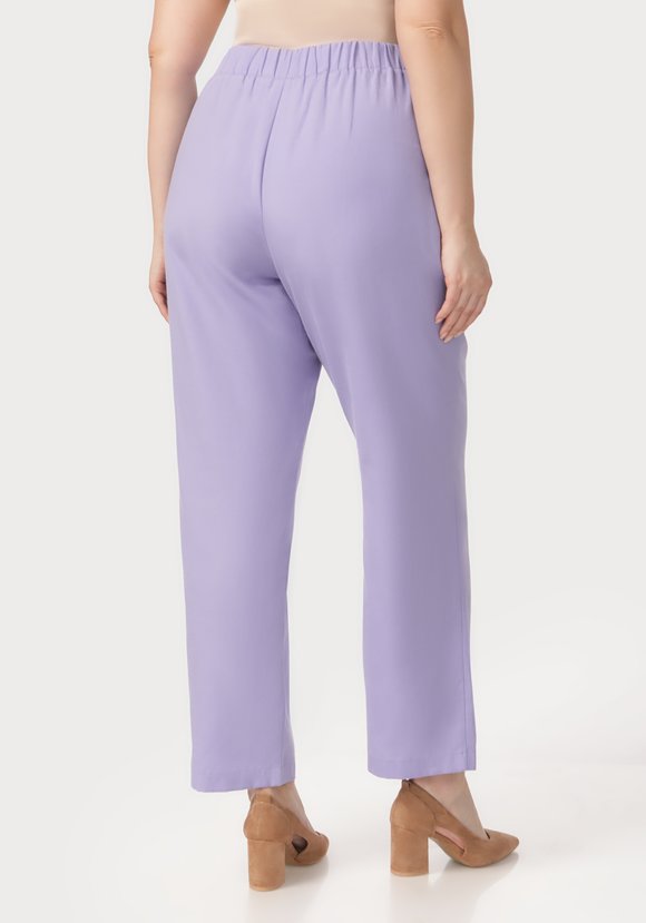 Брюки с эластичными вставками в поясе шир.  580, рис. 6