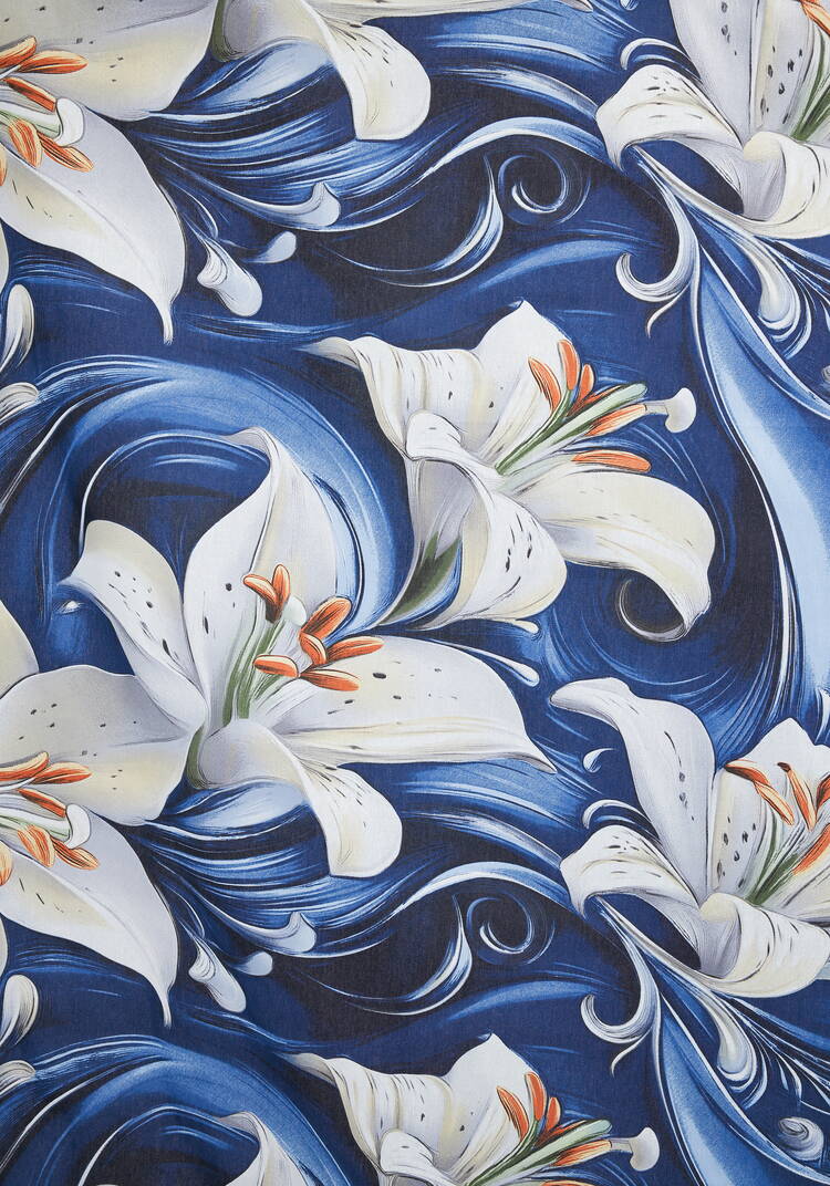 КПБ бязь Цветочная поэма шир.  750, рис. 5