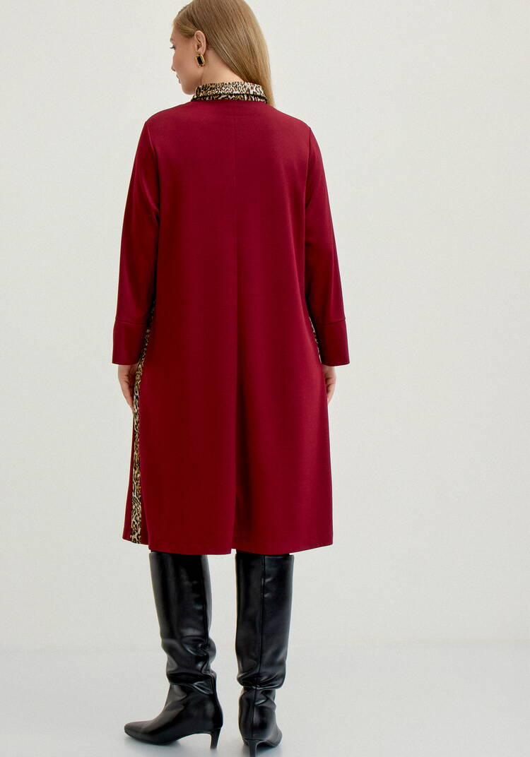 Платье с анималистичными вставками шир.  750, рис. 3