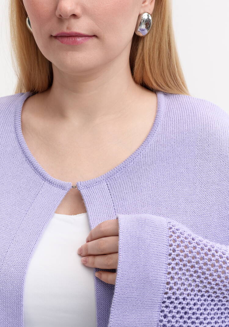 Кардиган оригинальной вязки прямого кроя шир.  750, рис. 11