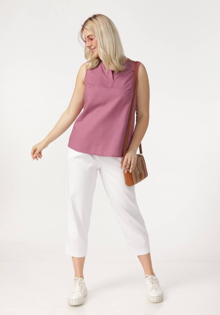 Блуза без рукавов с круглым вырезом шир.  750, рис. 24