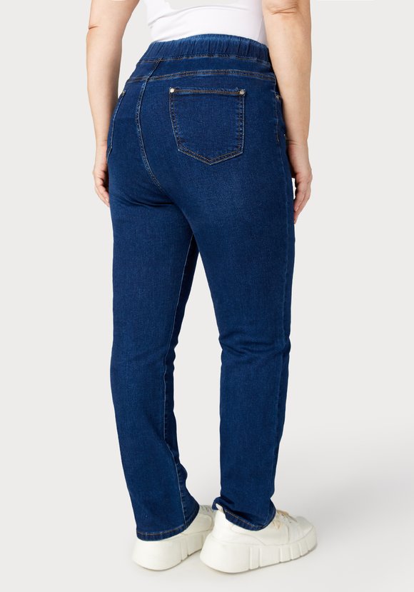 Джинсы женские Комфорт шир.  580, рис. 2