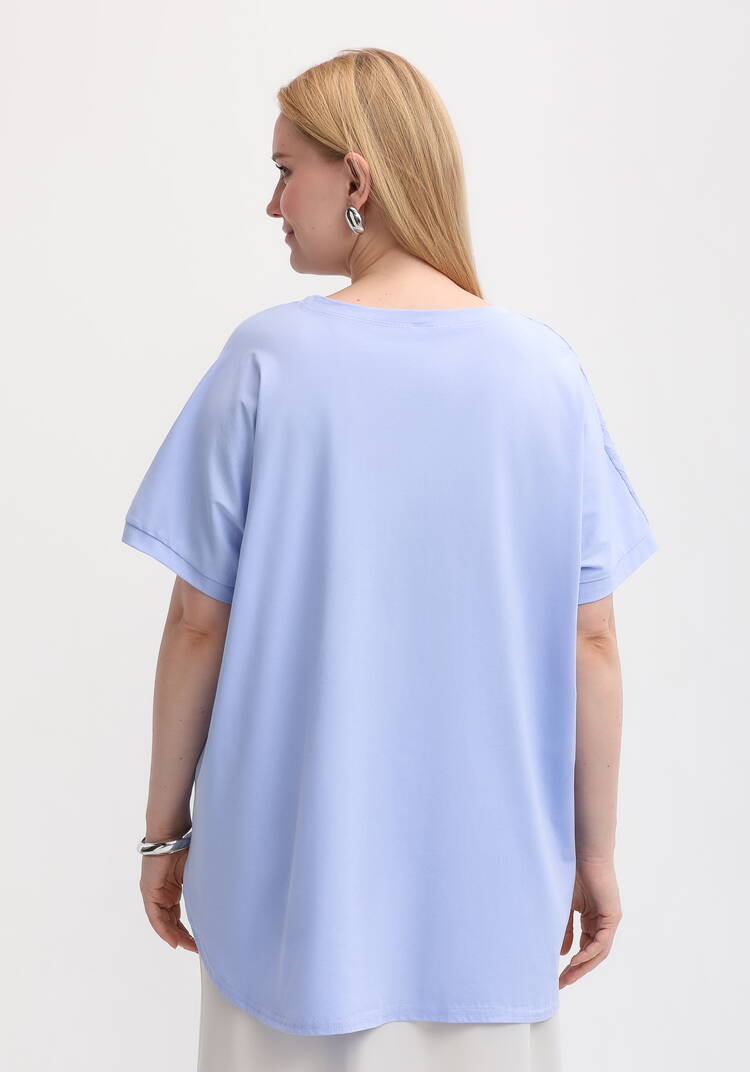 Футболка с рисунком из страз шир.  750, рис. 8