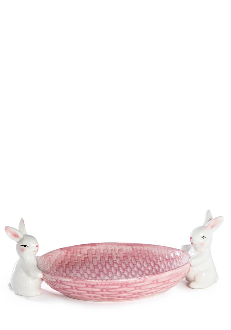 Блюдо сервировочное из доломита Зайка шир.  750, рис. 3