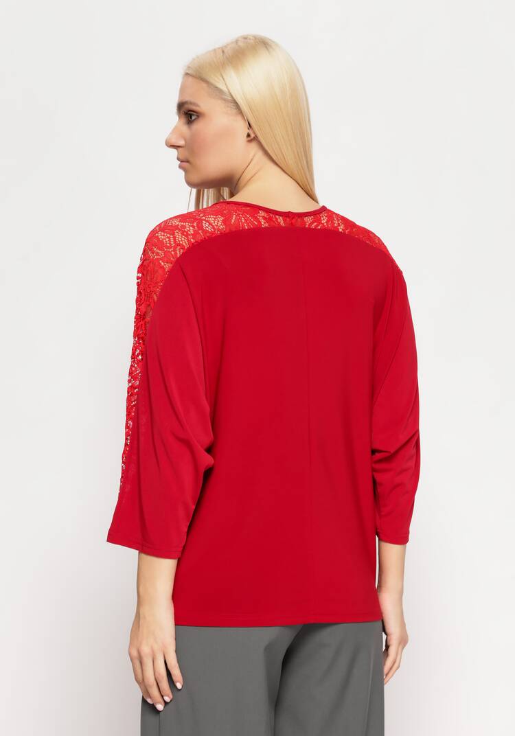 Блуза с рукавами Лeтучая мышь шир.  750, рис. 15