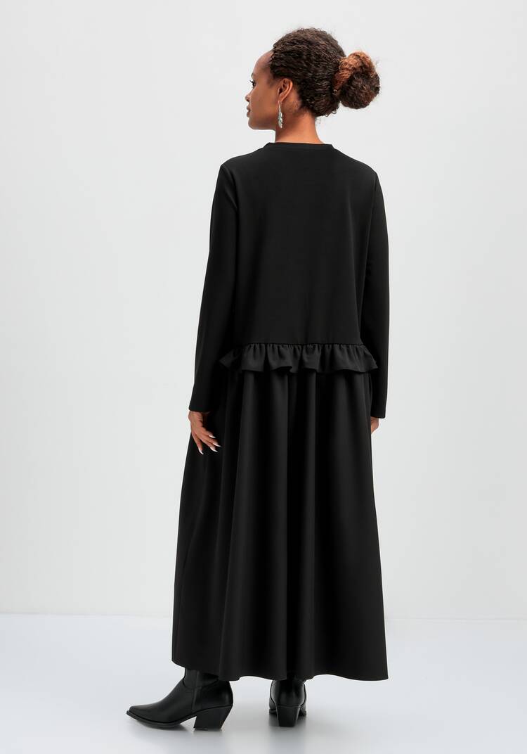 Платье с рисунком 3D шир.  750, рис. 12